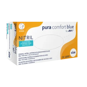 Puracomfort blue Nitrilhandschuhe, blau, puderfrei