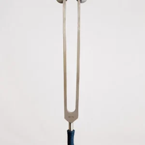 40 Hz Lightdesign Stimmgabel mit Gewicht (bekannt als Gamma Frequenz) mit blauem Griff