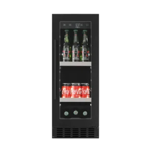 Bier- und Getränkekühlschrank mQuvée BeerServer 30 Anthracite Black