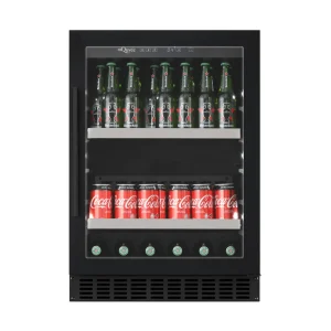 Bier- und Getränkekühlschrank mQuvée BeerServer 60 Anthracite Black