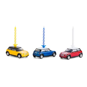 Kerze auf Rädern – Mini Cooper