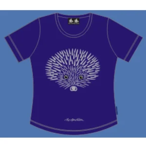 T-Shirt Igel Girl lila