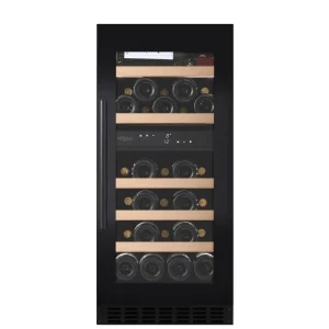 Weinkühlschrank 34 Flaschen mQuvée WineCave 800 40D Fullglass Black